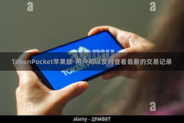 TokenPocket苹果版  用户可以及时查看最新的交易记录